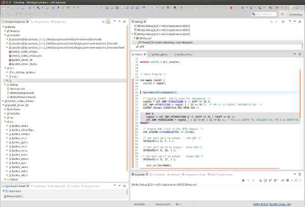 LPCXpresso on Linux