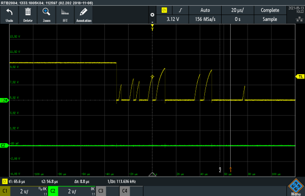 wind sensor bounce